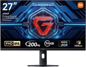 Xiaomi G27i 27-Inch Gaming Monitor, 200Hz, 1ms GTG, FreeSync, HDR400