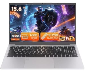 Auusda 2026 15.6in Laptop, Ryzen 3 3250C, Up-to 3.5GHz, Windows11