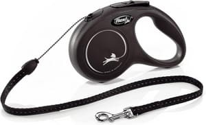 Flexi Classic S 5m Retractable Leash Black 12kg 160g