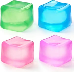 4-Pack Slow-Rising Squishy Stress Cubes