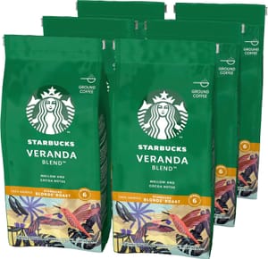 STARBUCKS Veranda Blend Blonde Roast Ground Coffee 6x200g - £26.99 S&S