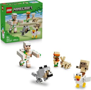 LEGO Minecraft Chicken Jockey Desert Attack, 6 Figures (21592)
