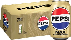 Pepsi Max Caffeine Free Cola, 330ml Can, 24 Pack (£7.11/£6.34 S&S) after Voucher
