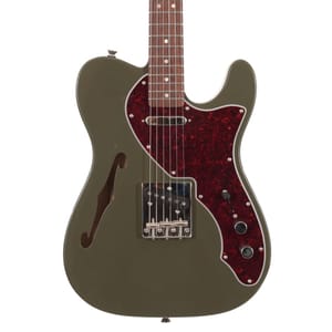 Squier Classic Vibe '60s Thinline Telecaster Guitar Dark Olive