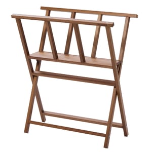 MEEDEN Folding Beech Wood Art Display Storage Rack