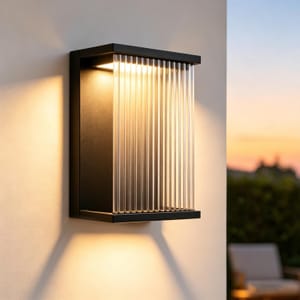 EBION LED Wall Light 9W 3000K IP54 Aluminum Indoor/Outdoor