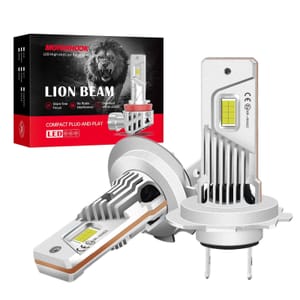 MOTORHOOK H7 LED Headlight Bulbs, UK Legal, 6000K, 2 Pack