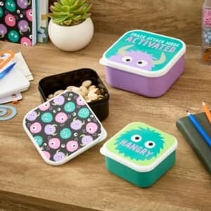 Waters and Noble Pack of 3 Monster Snack Pots