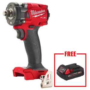 Milwaukee M18 FIW2F12-0 18V FUEL Brushless Compact 1/2" Impact Wrench