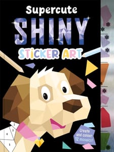 Supercute Shiny Mosaic Sticker by Numbers