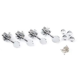 Fender Player Series Bass Tuning Machines Chrome (4)