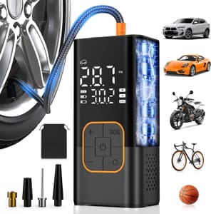 SYDERUER Cordless Tire Inflator Air Compressor 150 PSI