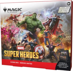 Magic: The Gathering Marvel Super Heroes Scene Box: Heroes United