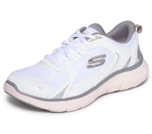 Skechers Women's Retro Rush Trainer White UK 4