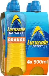 Lucozade Sport Orange Drink 4x500ml - £2.54 S&S Voucher