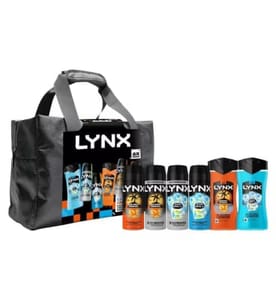 Lynx on the Go Weekend Bag Gift Set To