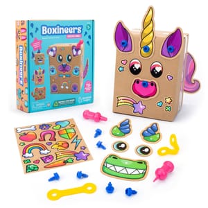Learning Resources Boxineers Cardboard Animals Kit for Kids
