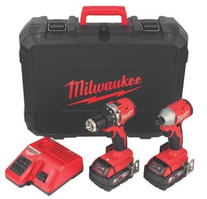 Milwaukee M18BLCPP2A-502C Brushless 18V 2x5.0Ah Twin Pack
