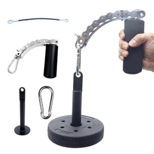 AHTAPFON Arm Wrestling Handle and Wrist Forearm Trainer 2 Inch