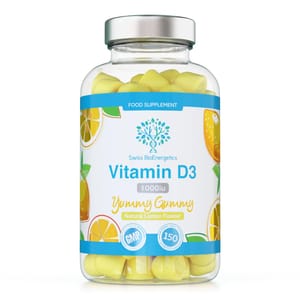 Vitamin D3 Gummies 25g (1000IU) Lemon 150 Chewable - £10.18 S&S Voucher