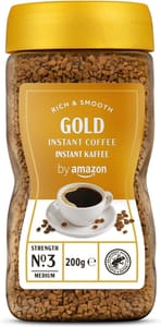 Amazon Gold Instant Coffee, Medium Roast 200g, RA Certified - £2.34 S&S Voucher