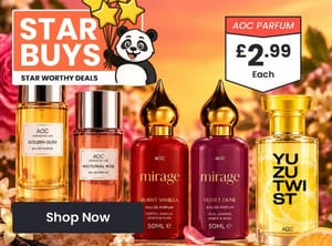 AOC Eau de Parfum All £2.99 Each