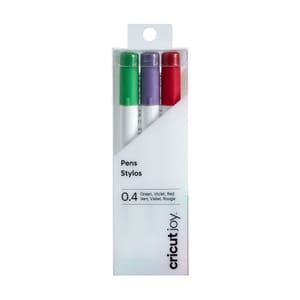 Joy Fine Point Pens 0.4 Red Green Violet - £3.80 S&S