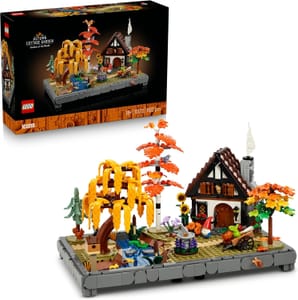 LEGO Icons Autumn Cottage Garden Miniature Building Set for Adults