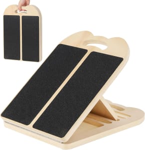 Osrioal Slant Board Calf Stretcher, 300 Lb, 5-Level
