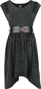"Mordor" Midi Dress Black by the Lord of the Rings