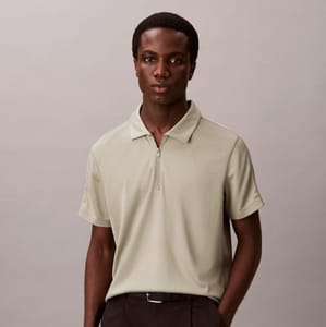 Calvin Klein Slim Stretch Mesh Polo Shirt