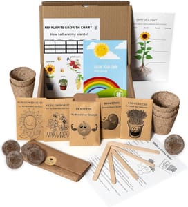Kids Gardening Set: Grow-Your-Own Wildflower Seed Kit