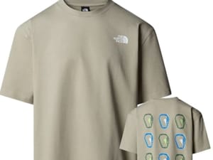 The North Face the North Face Mens U SS NSE Oversized T-Shirt Clay Grey