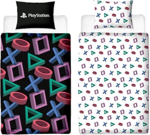 Character World PlayStation Duvet Cover Set, Reversible, Includes Pillowcase