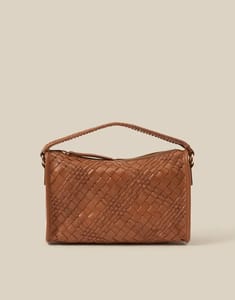 Bertie Woven Leather Bag