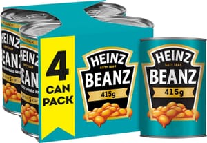 Heinz Baked Beans 4 X 415 G - £1.60 S&S Voucher