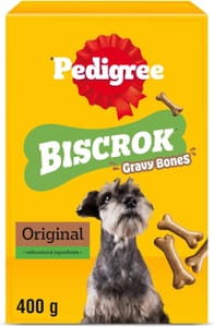 DEAL STACK - Pedigree Biscrok Gravy Bones Dog Treats Biscuits - £16.50 S&S