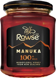 Rowse Manuka Honey 100+ MGO 225g Jar, NZ Monofloral - £6.63 S&S Voucher