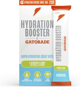 Gatorade Hydration Booster: Carbohydrate-Electrolyte Sachets (Lemon Lime)