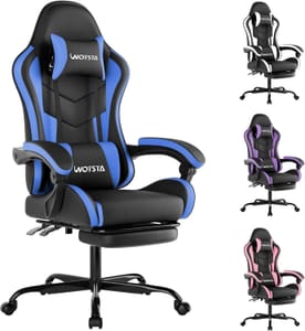 Gaming Chair with Footrest, Ergonomic Gaming Chair, Computer Chair