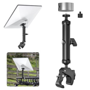 WXPSKY Starlink Mini Clamp Mount Kit, Aluminum, 1/4-20 & 3/8-16