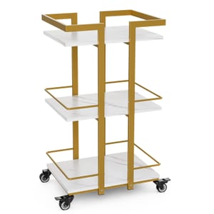 ONPNO 3-Tier Rolling Cart for Salon and Beauty