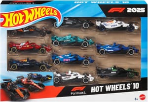 Hot Wheels Formula 1 2025 10-Pack