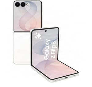 Samsung Galaxy Z Flip8 AI Smartphone, 256 GB, Cream