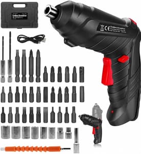 49-in-1 Cordless Screwdriver Set with 90 Rotation LED