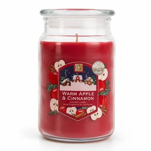 Wickford & Co Scented Candle 18oz - Warm Apple & Cinnamon Wickford & Co