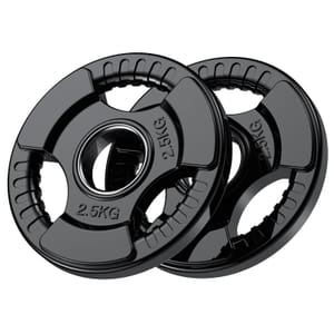 PhysKcal 50mm Olympic Tri-Grip Weight Plates, 2.5 Kg Pair