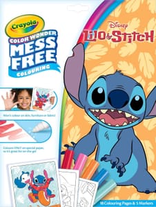 Crayola Color Wonder Lilo & Stitch Coloring Set, 18 Pages