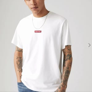 Lewis Relaxed Baby Tab Short Sleeve Tee