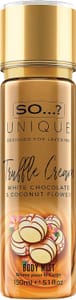 Unique Women's Truffle Cream Body Mist Fragrance Spray 150ml - £2.70 S&S